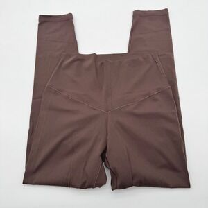 Offline by Aerie Real Me High Waisted 7/8 Leggings Brown Espresso Womens Medium